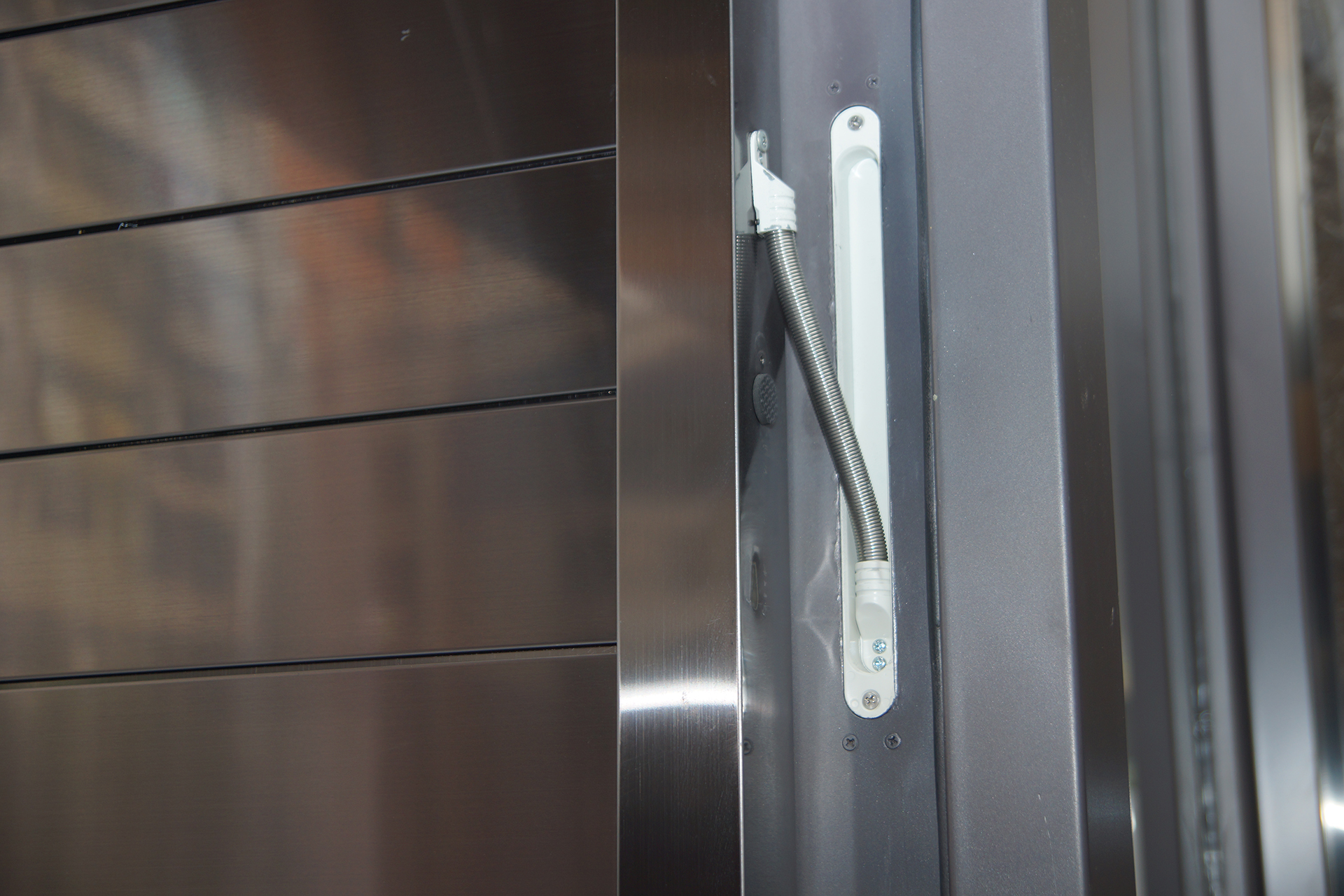 不鏽鋼鍍鈦門 x 通電機具